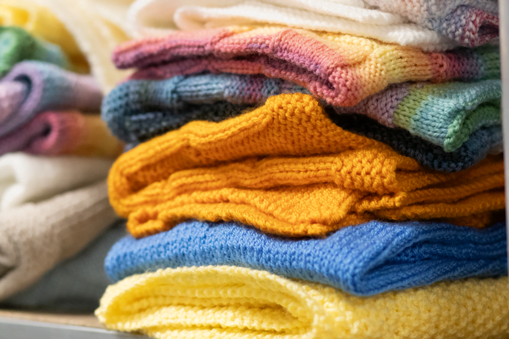 Knitted blankets