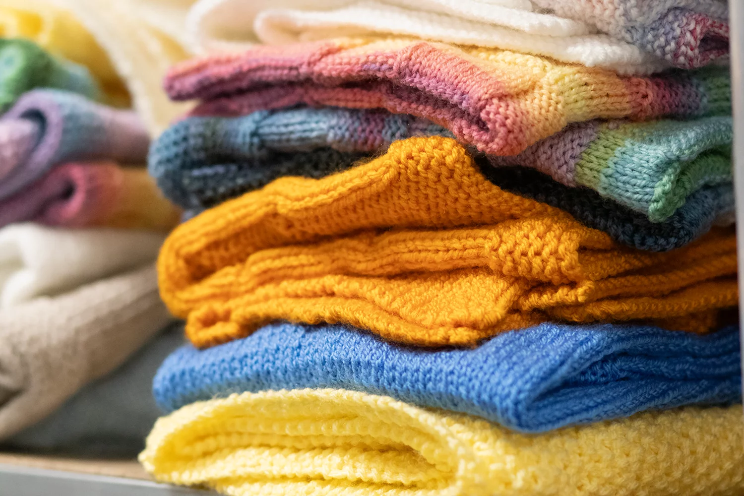 Knitted blankets